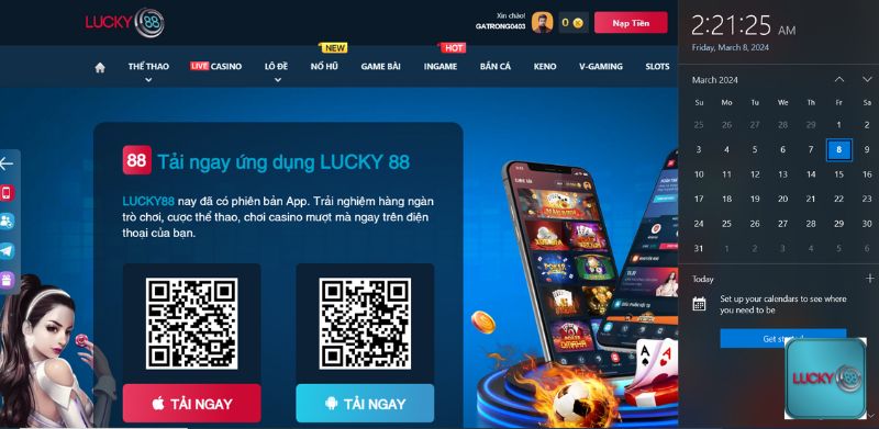Lucky88.net – Trang chủ nhà cái Lucky88 tháng 07 năm 2016
